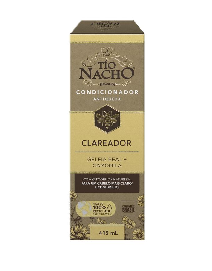Condicionador Tío Nacho Clareador Antiqueda 415ml