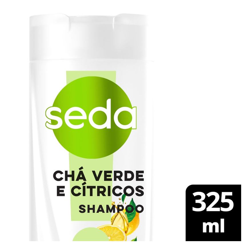 Shampoo Seda Joias da Natureza Chá Verde + Cítricos 325ml