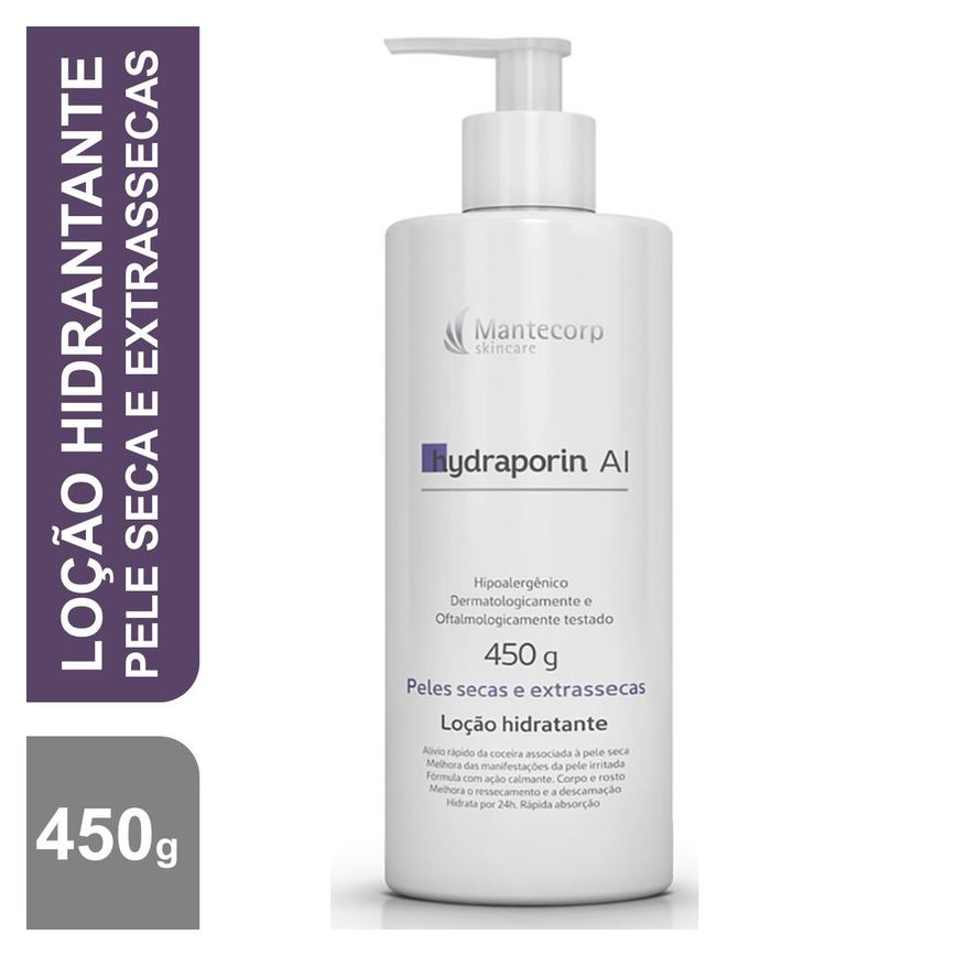 Hydraporin Ai Loçao Hidratante Peles Secas E Extrasecas 450g
