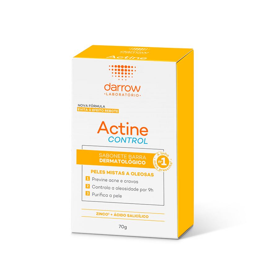 Sabonete em Barra Facial Darrow Actine Control Pele Oleosa 70g