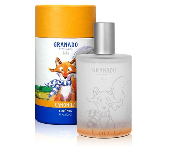 Colônia Infantil Granado Bebê Sem Álcool Recém-Nascido Camomila 100ml
