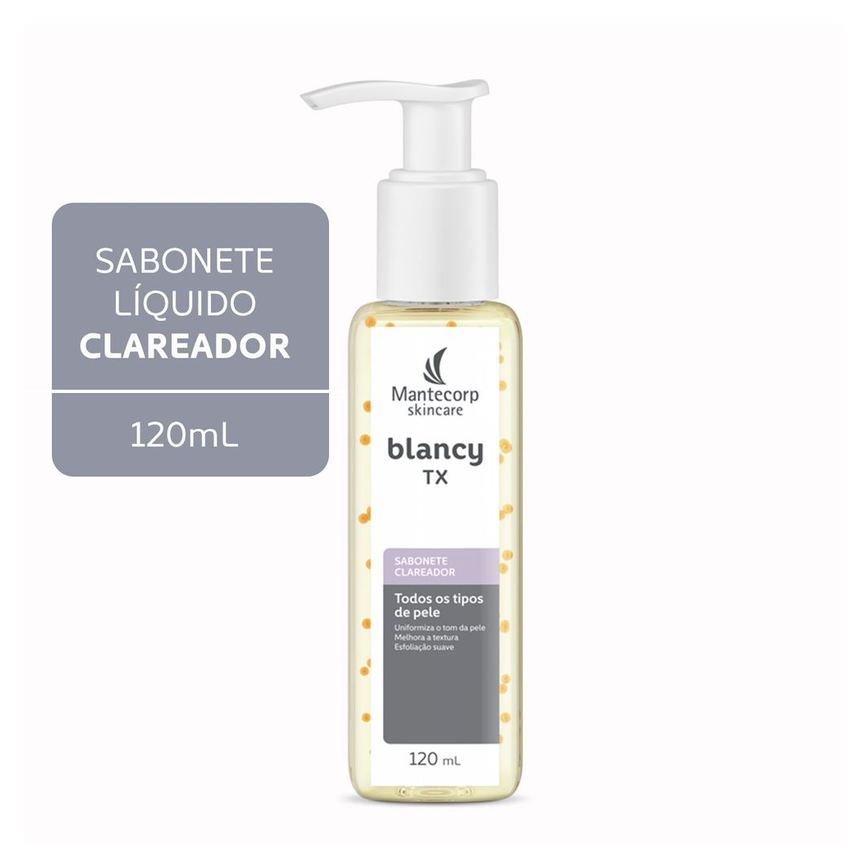 Sabonete Líquido Facial Mantecorp Blancy TX Clareador 120ml