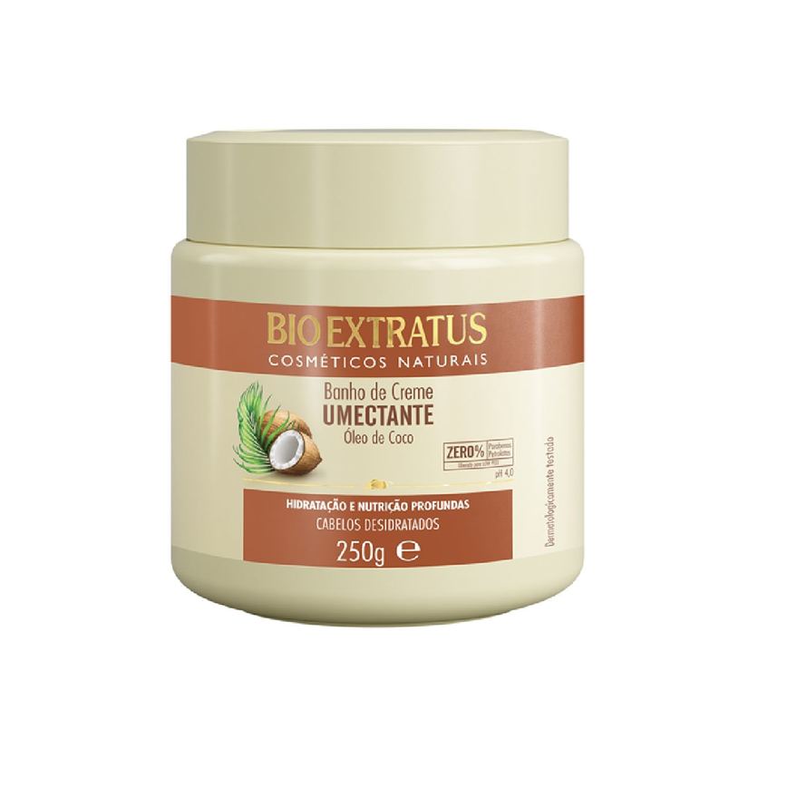 Máscara Capilar Bio Extratus Óleo de Coco Umectante 250g