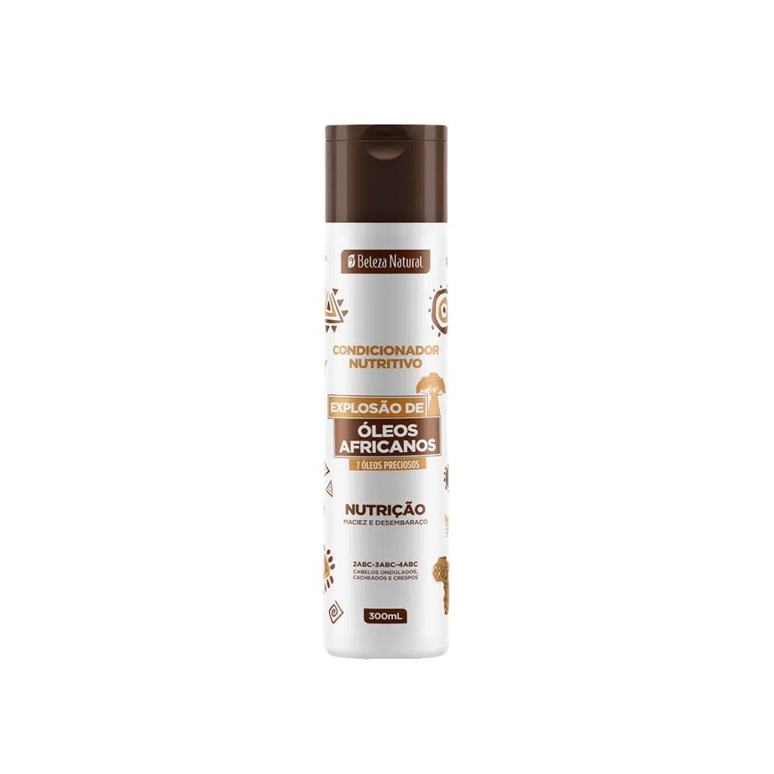 Condicionador Beleza Natural Explosão de Óleos Africanos 300ml