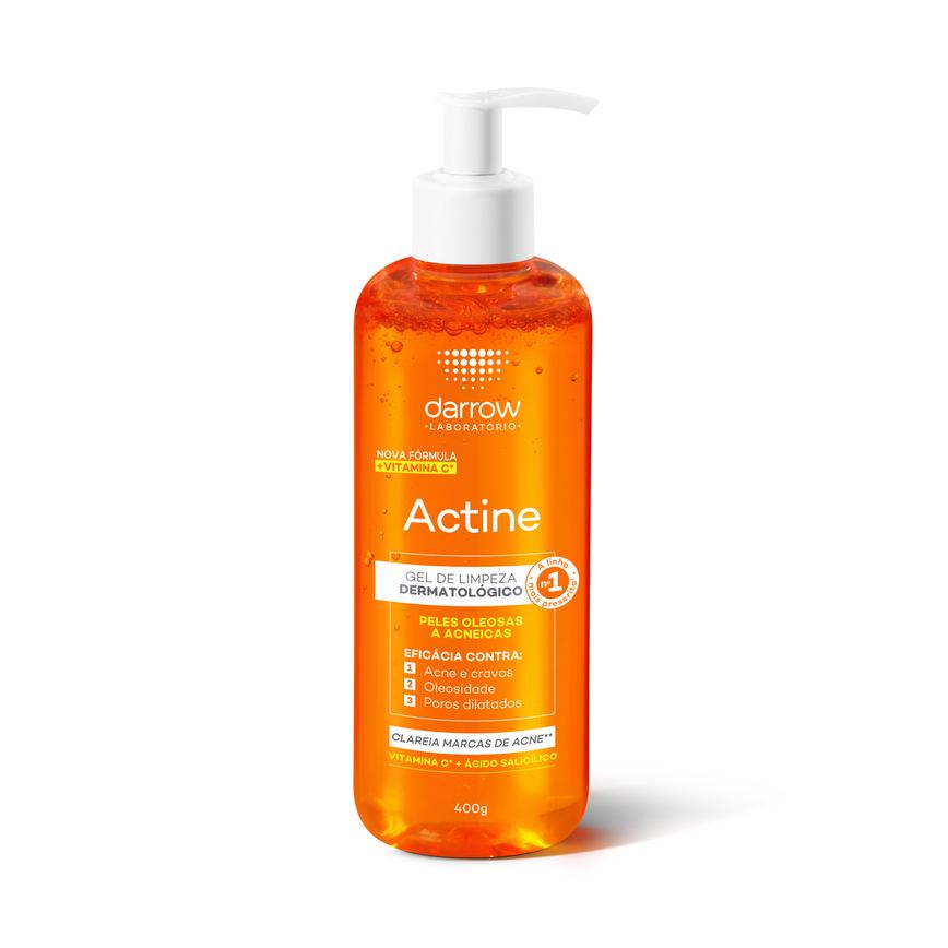 Gel de Limpeza Facial Darrow Actine Antioleosidade 400g