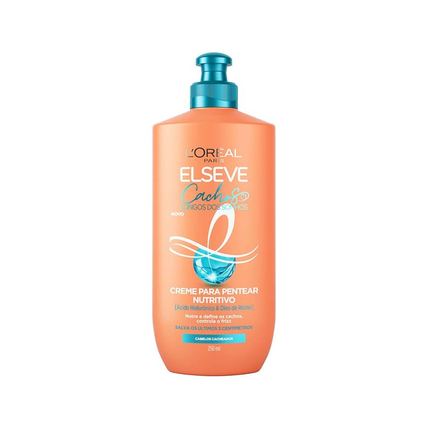Creme de Pentear Elseve Cachos Longos dos Sonhos Nutritivo 250ml