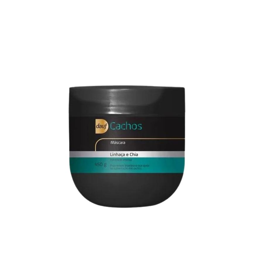 Máscara De tratamento Capilar Dauf cachos Linhaça E Chia 450g