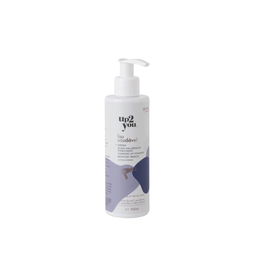 Leave-In Cabelo Liso Up2You Liso Saudável 200ml