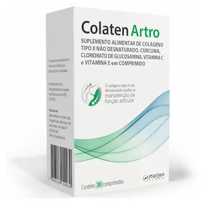 Suplemento Alimentar Colaten Artro 30 comprimidos