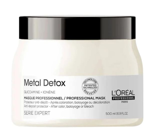 Máscara Capilar L’oréal Professionnel Metal Detox 500ml