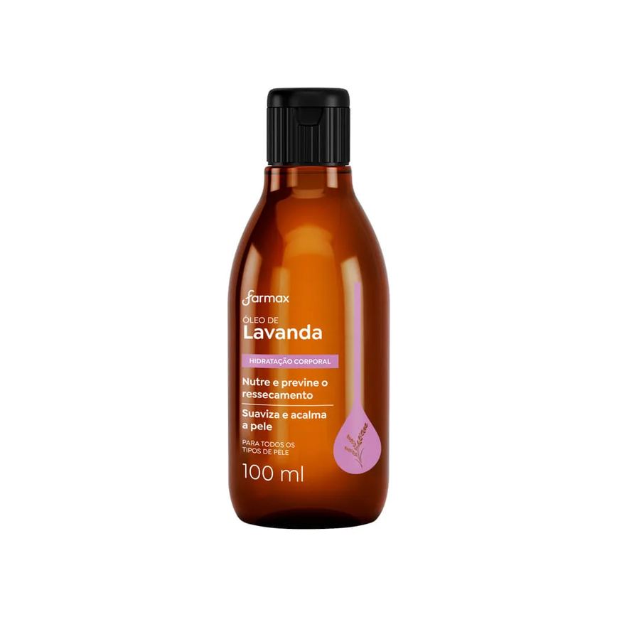 Oleo Corporal Farmax 100ml Lavanda